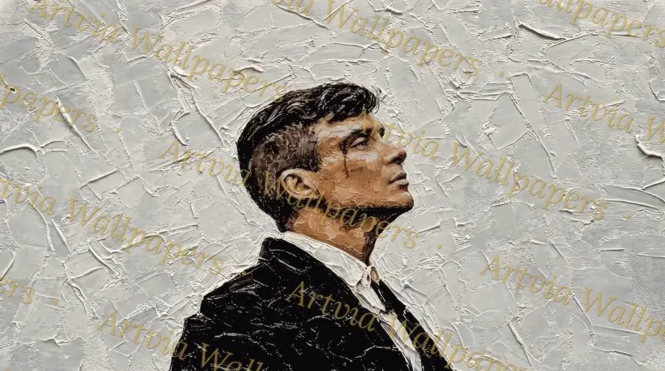 Man in a suit in profile